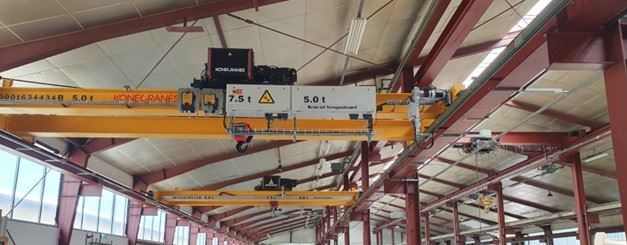 Konecranes Installs Six Next-Generation S-Series Cranes at Contibelt’s Austrian Plant