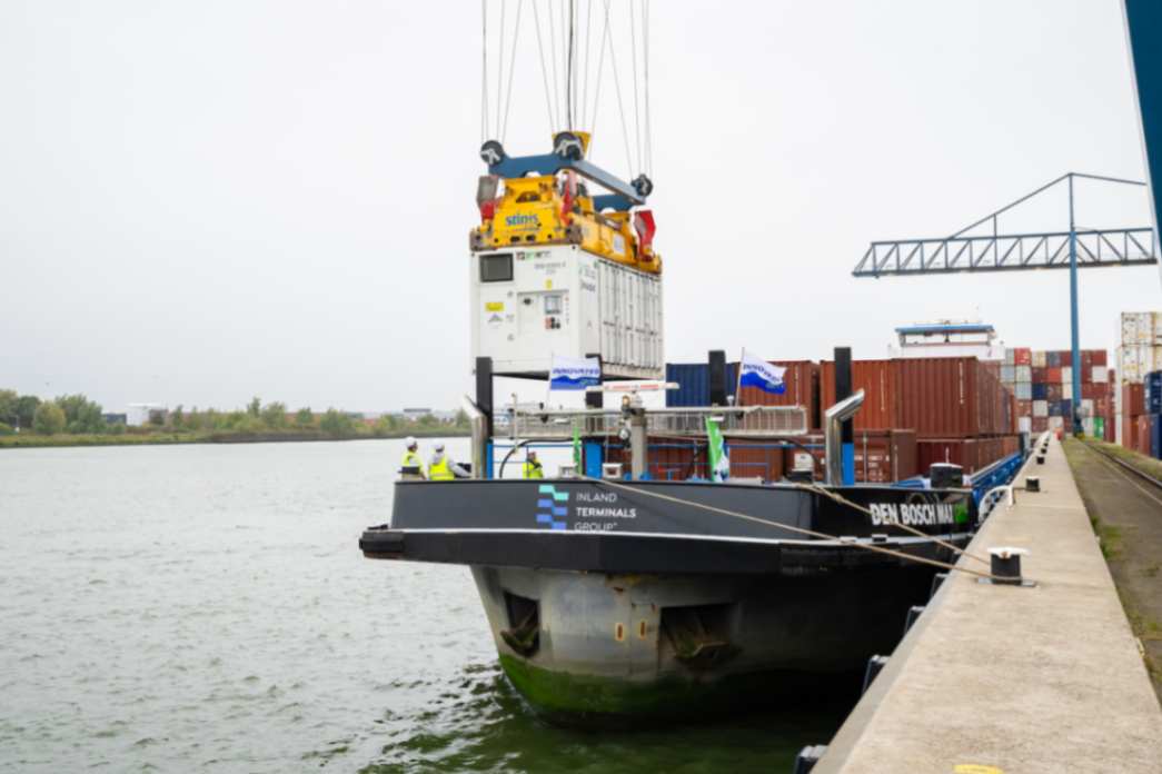 ITG, ZES and Nedcargo drive emission-free inland shipping