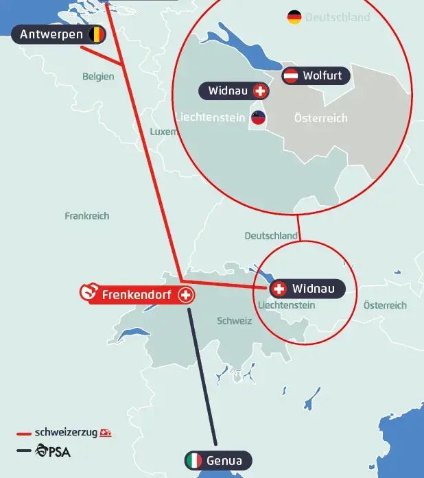 Port of Antwerp-Bruges Expands Rail Network with New Links to Switzerland, Germany, and China
