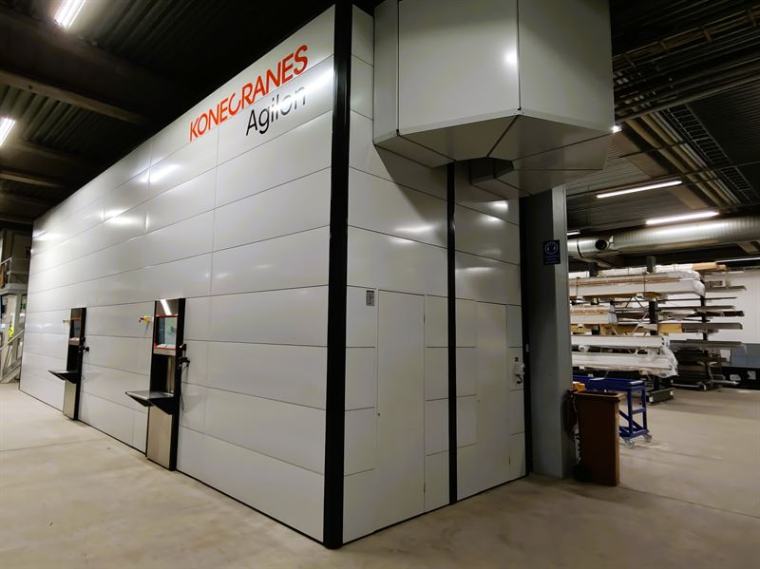TMT. Malinen Oy Boosts Warehouse Efficiency with Konecranes Agilon in Lahti, Finland