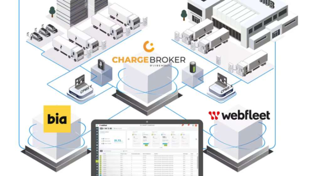 Webfleet, Bia Power, and ChargeBroker Launch Integrated EV Fleet and Depot Charging Solution