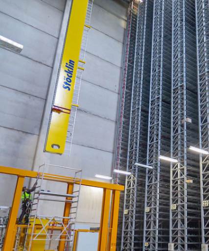 Hermes Fulfilment Upgrades Haldensleben Warehouse with First Automated Storage Crane