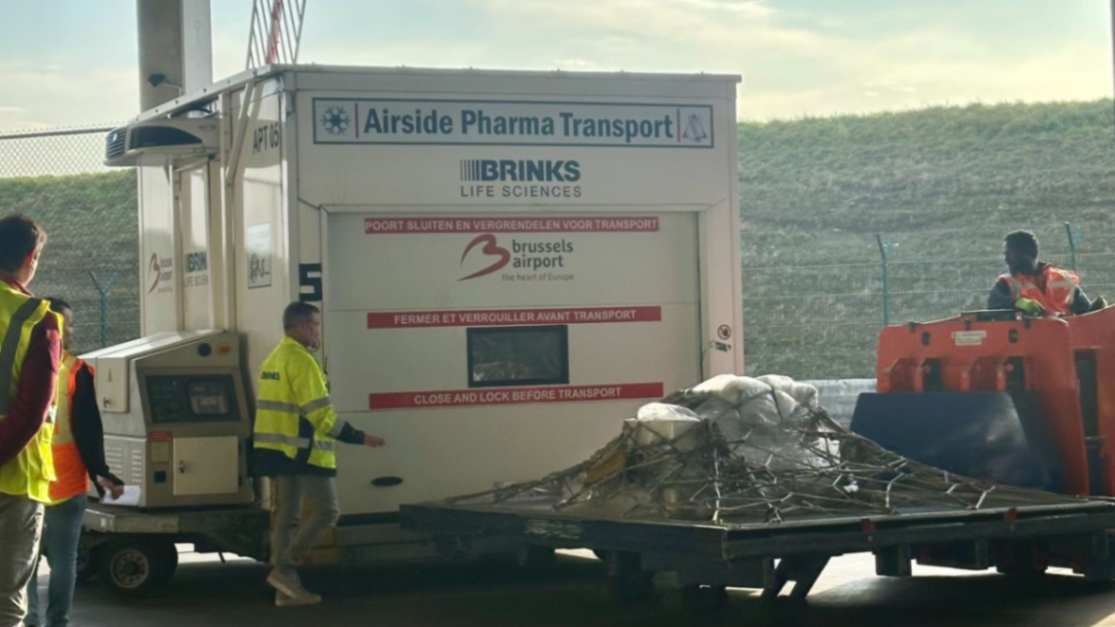 Brussels Airport pioneers transport of innovative cancer and rare disease therapies