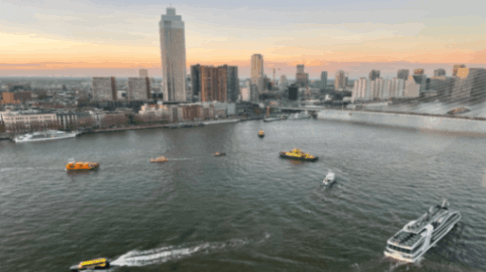 New Speed Limits Take Effect on Rotterdam’s Nieuwe Maas to Boost Shipping Safety