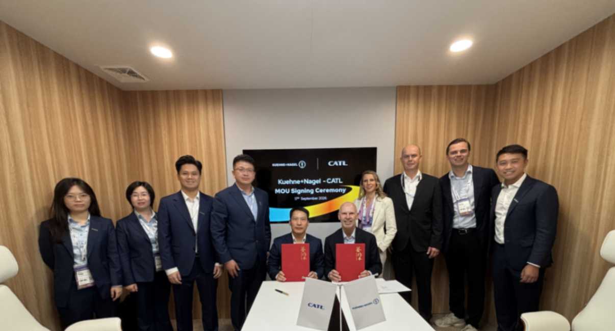Kuehne+Nagel and CATL Partner to Accelerate Battery Logistics and Fleet Electrification