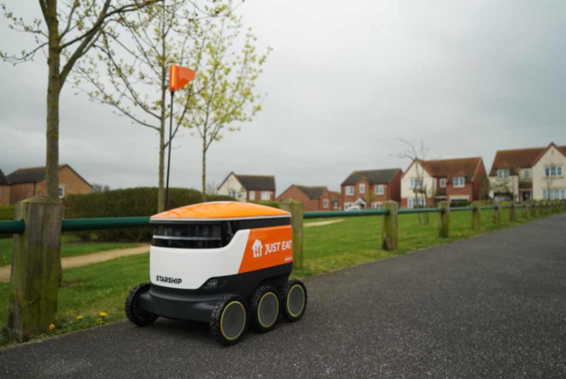 Just Eat Expands Autonomous Delivery Robot Trial to Cambourne with Morrisons